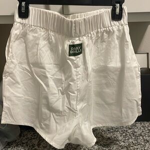 DAILY DRILLS poplin shorts! NWT!